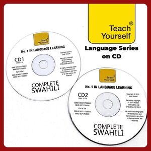 Teach Yourself Swahili Audio CD Course Joan Russell 2010 Units 1-18 2-Disc Set